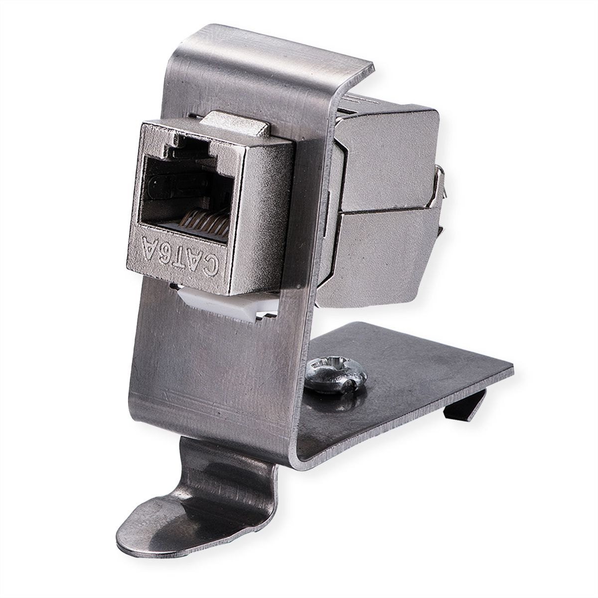 ROLINE DIN Rail Adapter, empty, for 1x Keystone