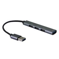 STANDARD USB 3.0 Hub, A connector, 4x A Ports (3x USB 2.0 + 1x USB 3.2 Gen1)