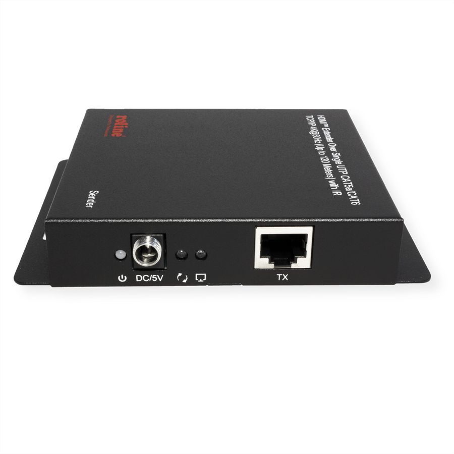 ROLINE HDMI over IP Extender, 4K30Hz, 120m, W/IR