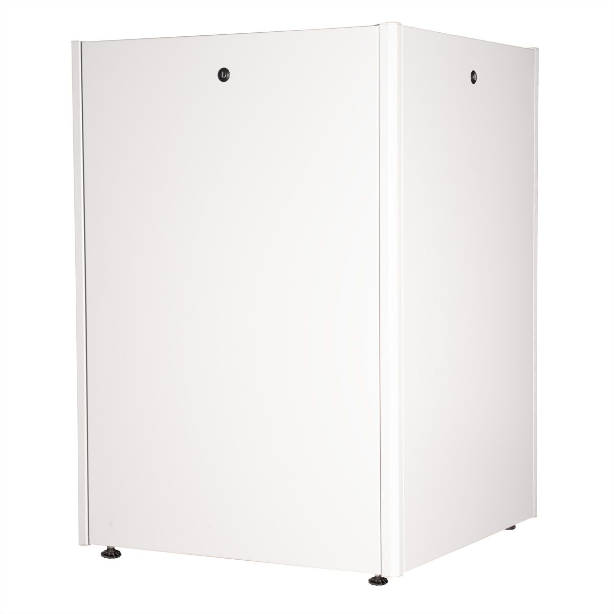 ROLINE 19-inch network cabinet Basic 22 U, 800x800 WxD glass door grey