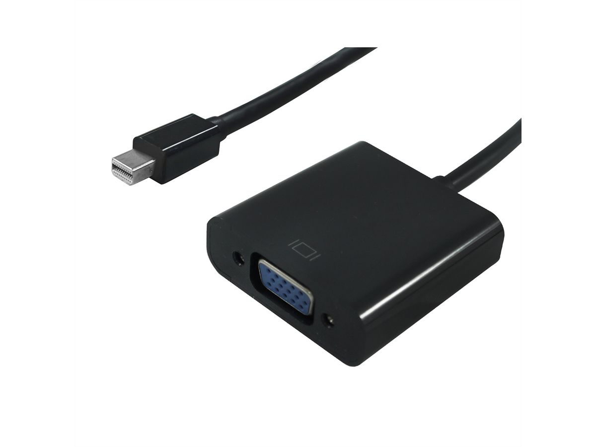 STANDARD Cableadapter, Mini DP M - VGA F