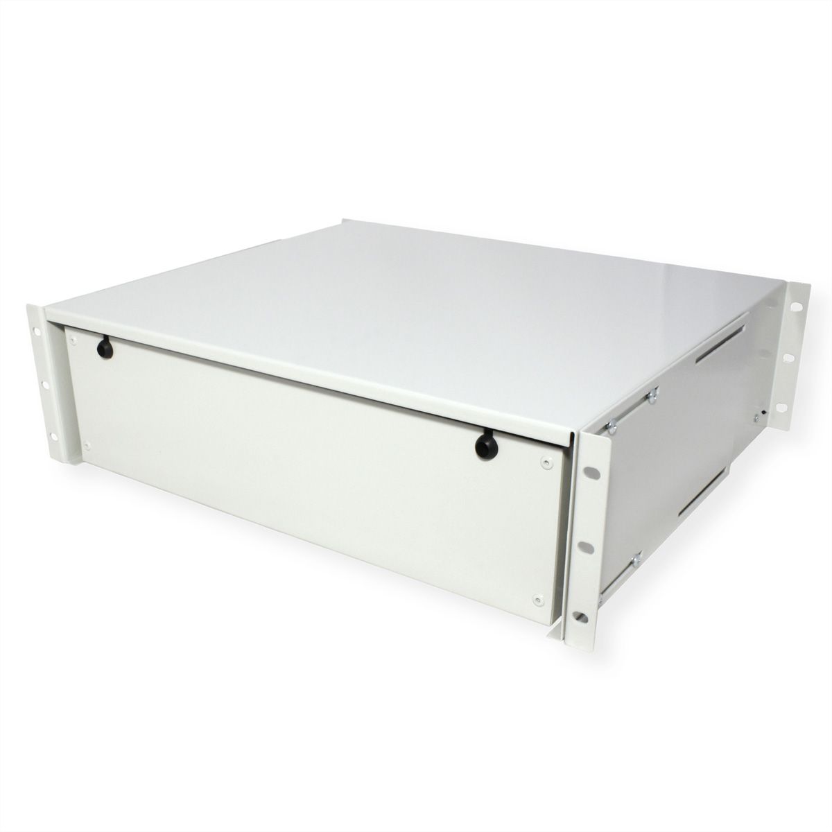 ROLINE 19-inch keyboard drawer 3 U, 400 T lockable grey