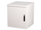 ROLINE 19-inch wall-mounted housing Pro 12 U, 600x600 WxD IP55 outdoor grey