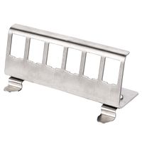 ROLINE DIN Rail Adapter, empty, for 6x Keystones