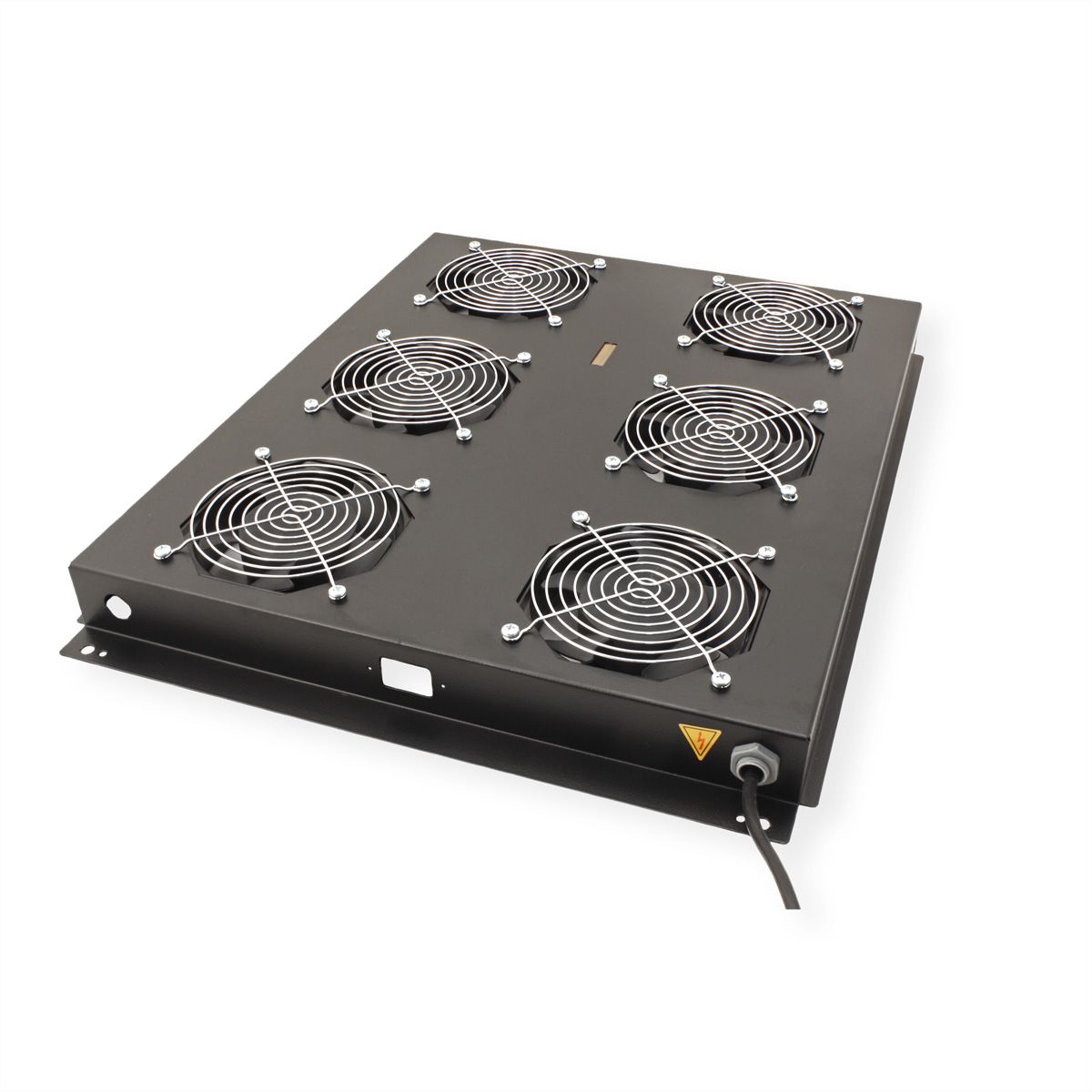 ROLINE 19" roof fan unit with 6 fans, ON/OFF for server rack PRO series, black