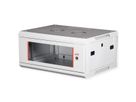 ROLINE 19" Wall Cabinet Basic Plus 4U, 600x450 BxT grey