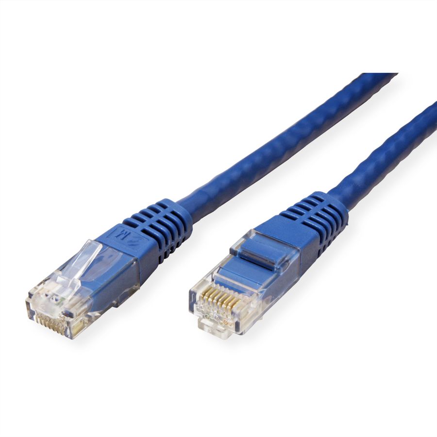 VALUE UTP Patch Cord, Cat.6 (Class E), blue, 10 m