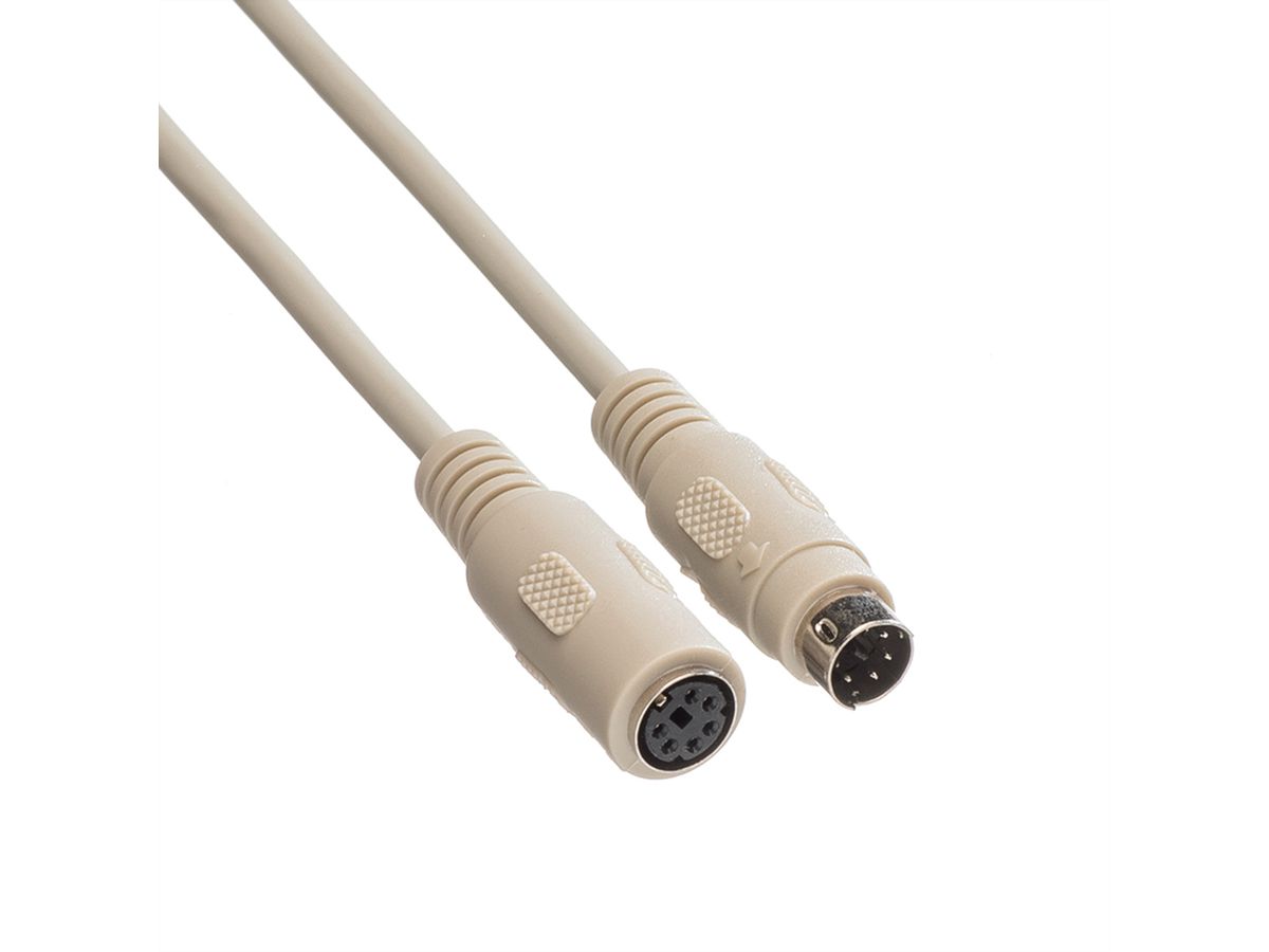 ROLINE PS/2 Cable, M - F, 1.8 m