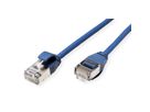 ROLINE U/FTP DataCenter Patch Cord Cat.6A (Class EA), LSOH, slim, blue, 3 m