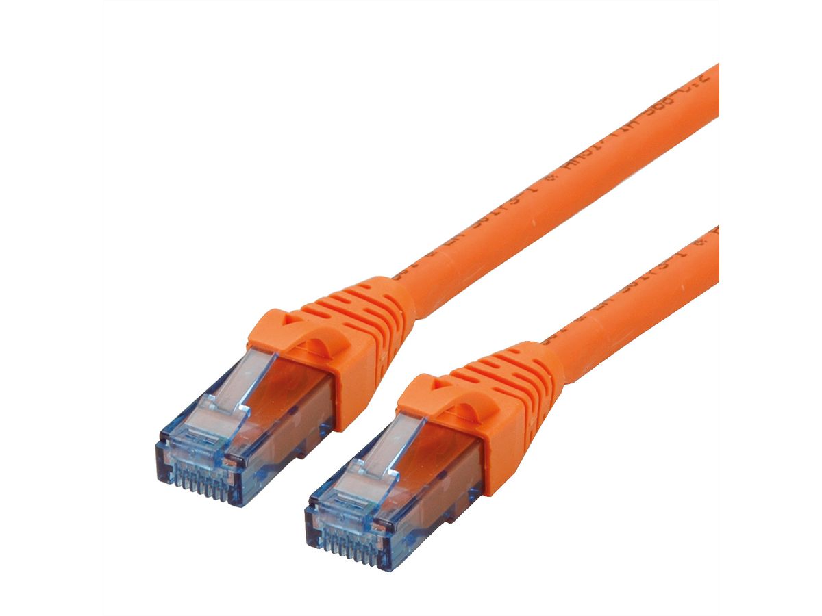 ROLINE UTP Patch Cord Cat.6A, Component Level, LSOH, orange, 3 m