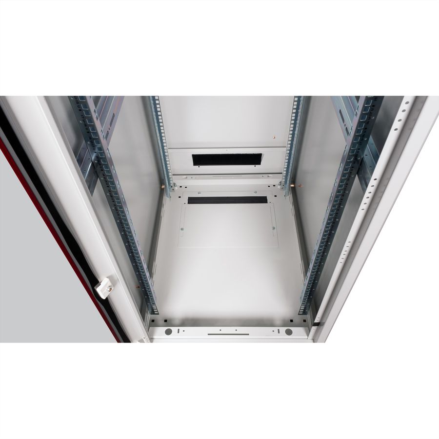 ROLINE 19-inch network cabinet Pro 32 U, 600x800 WxD glass door grey