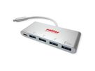ROLINE USB 3.2 Gen 1 Hub, 4x USB A, 1x PD, Type C