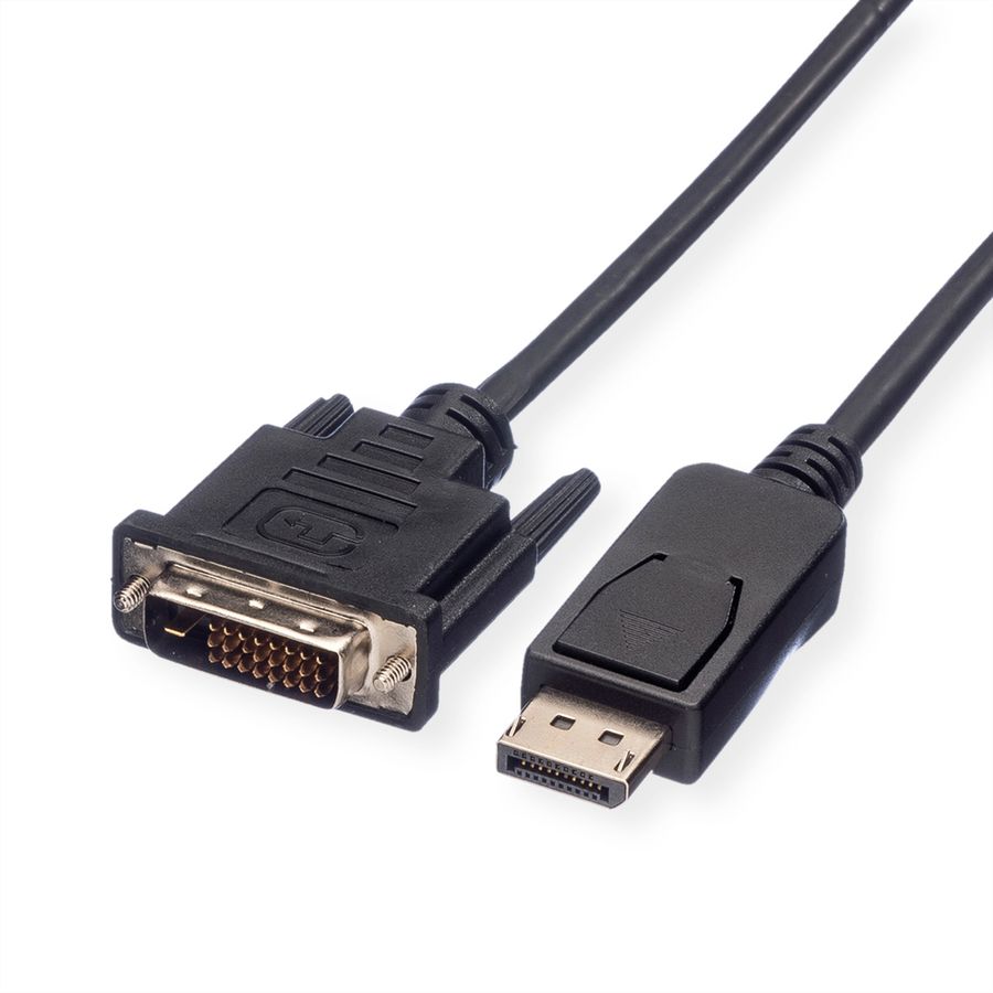 VALUE DisplayPort Cable, DP-DVI (24+1), LSOH, M/M, black, 2 m