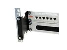 VALUE 19" Rack Depth Extender, 2 pcs, 2U, metal, 101.5mm