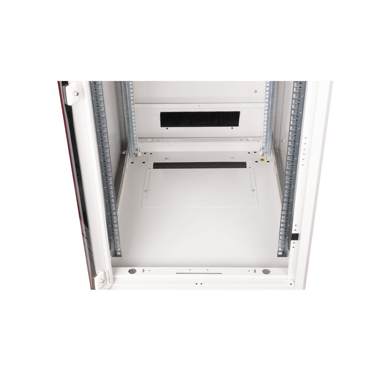 ROLINE 19-inch Network Cabinet Pro 42 U, 600x800 WxD glass door grey
