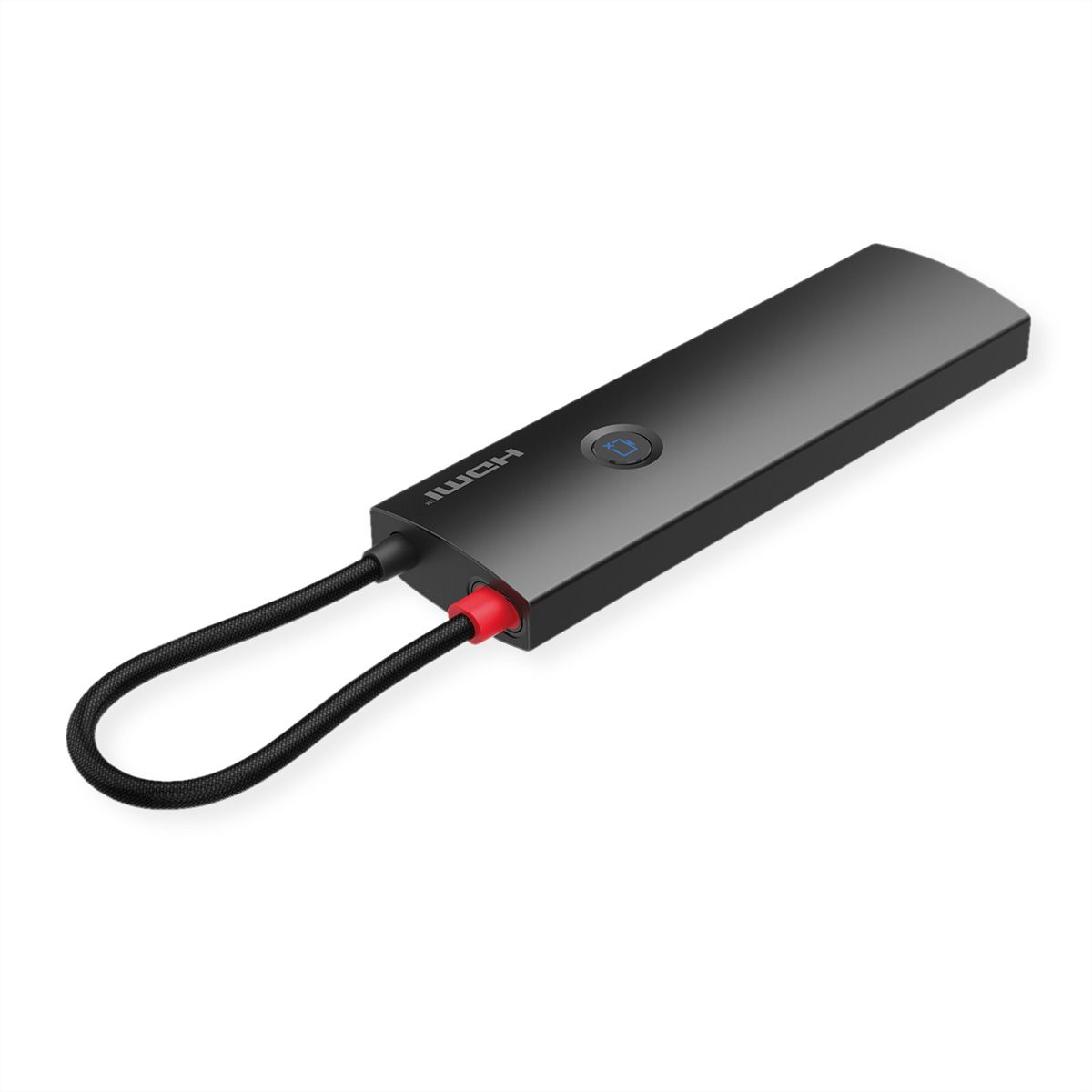 ROLINE USB 3.2 Gen 2 Type C Docking Station, HDMI 4K60, USB 3.2 Gen2, USB-C PD, LAN, SD-Card Reader