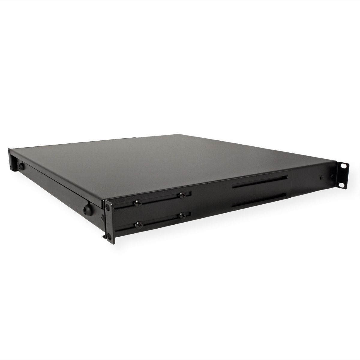 ROLINE 19-inch keyboard insert 1 U, 400 T lockable black
