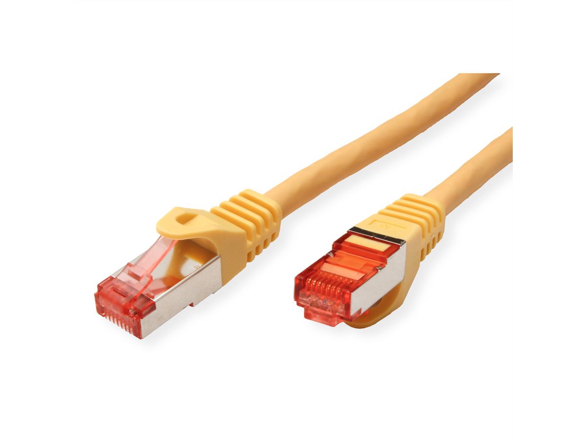 ROLINE S/FTP Patch Cord Cat.6 Component Level, LSOH, yellow, 5 m