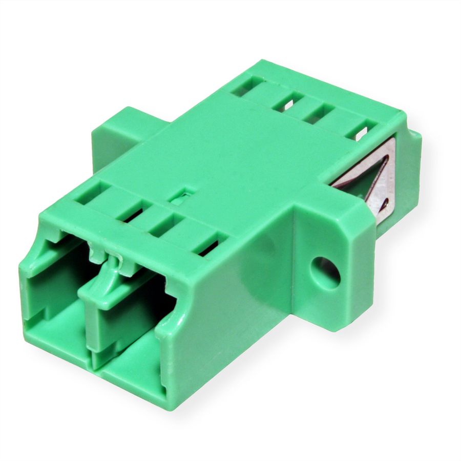 VALUE  Fibre Optic Adapter LC/LC Duplex, OS2, APC