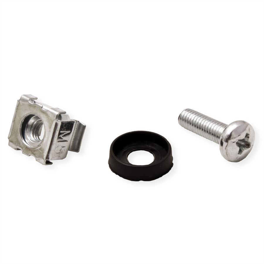 Mounting material for 19" components, M5, 100 pieces