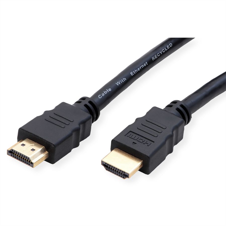 ROLINE RM  HDMI 8K (7680 x 4320) Ultra HD Cable + Ethernet, M/M, black, 2 m
