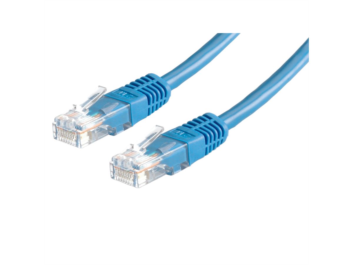 ROLINE UTP Patch Cord Cat.5e (Class D), blue, 3 m