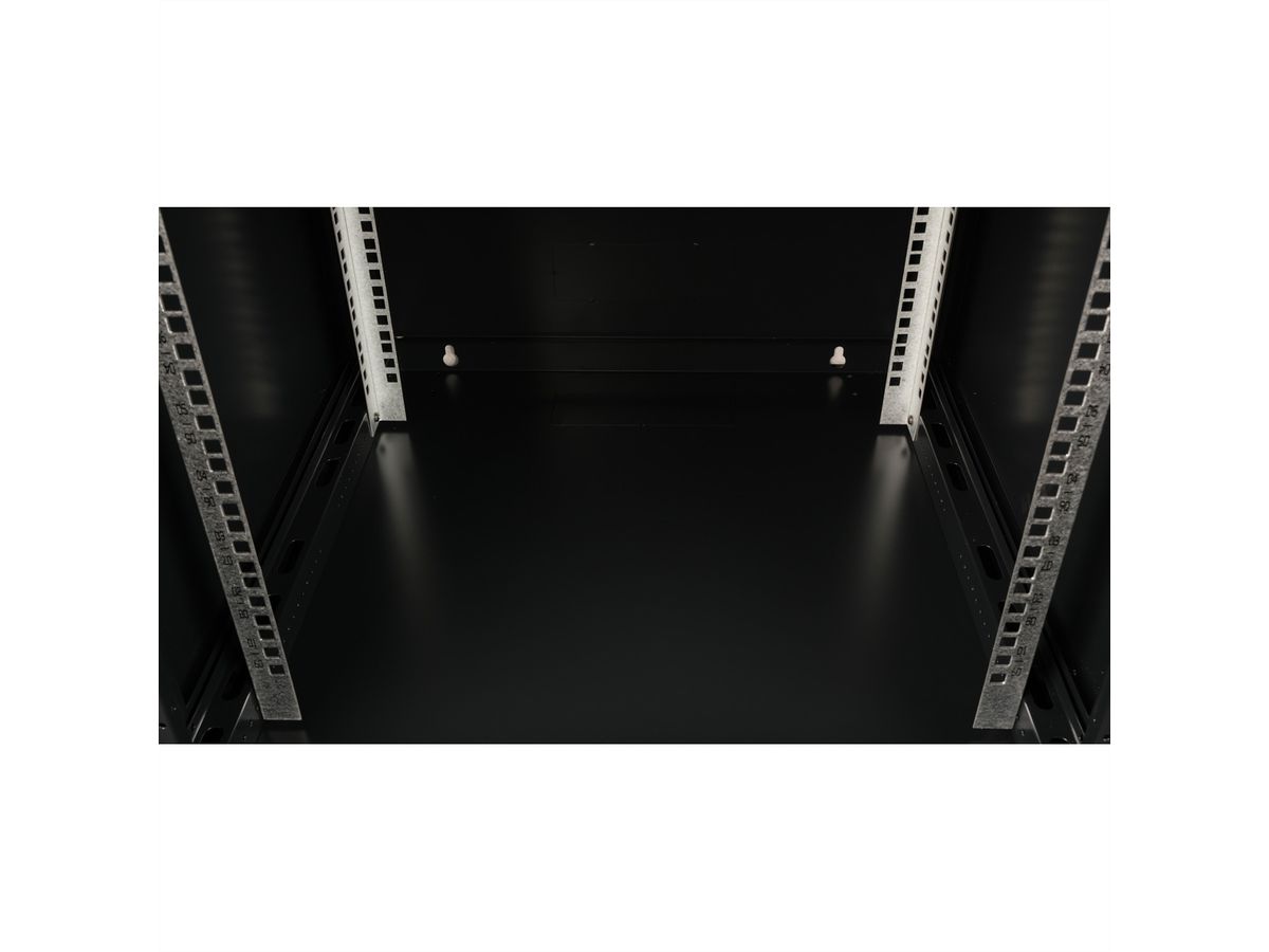 VALUE 19" Wall Cabinet 9U , 600x600mm, black
