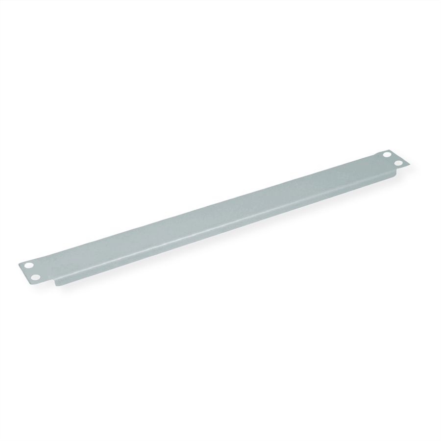 VALUE 19" Blank Panel, 1U, Metal, grey