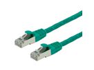 VALUE S/FTP Patch Cord Cat.6 (Class E), halogen-free, green, 7 m