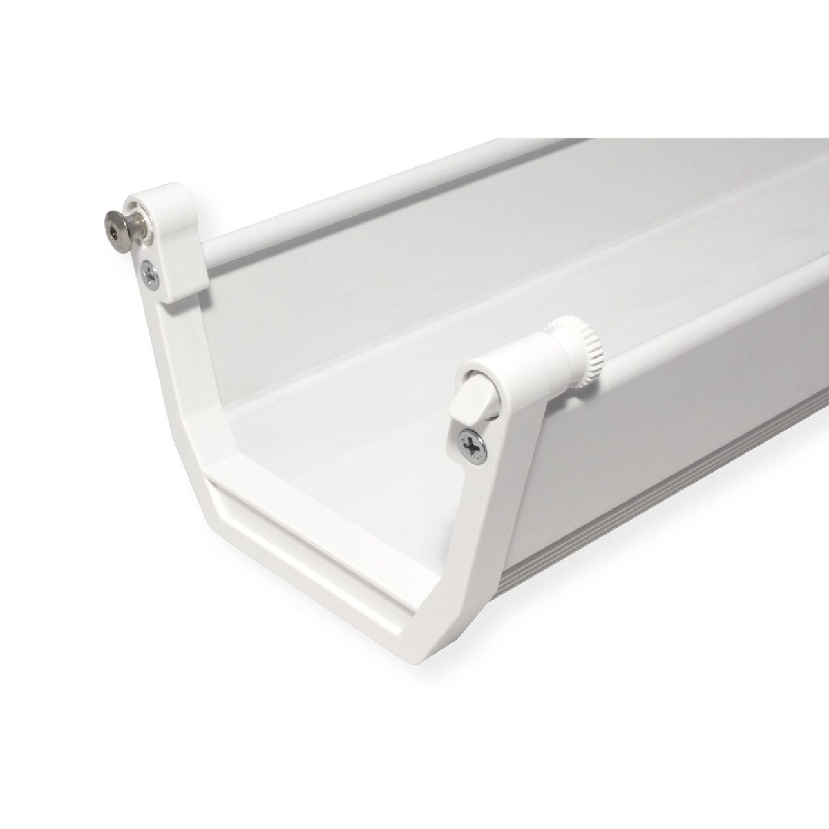 ROLINE Cable Organizer, Under Desk Mount, white, 44.9 cm