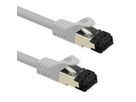 VALUE S/FTP Patch Cord Cat.8 (Class I), stranded, LSOH, white, 2 m