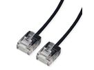 ROLINE UTP Data Center Patch Cord Cat.6A (Class EA), LSOH, Slim, Ultra Short Connector, black, 2 m