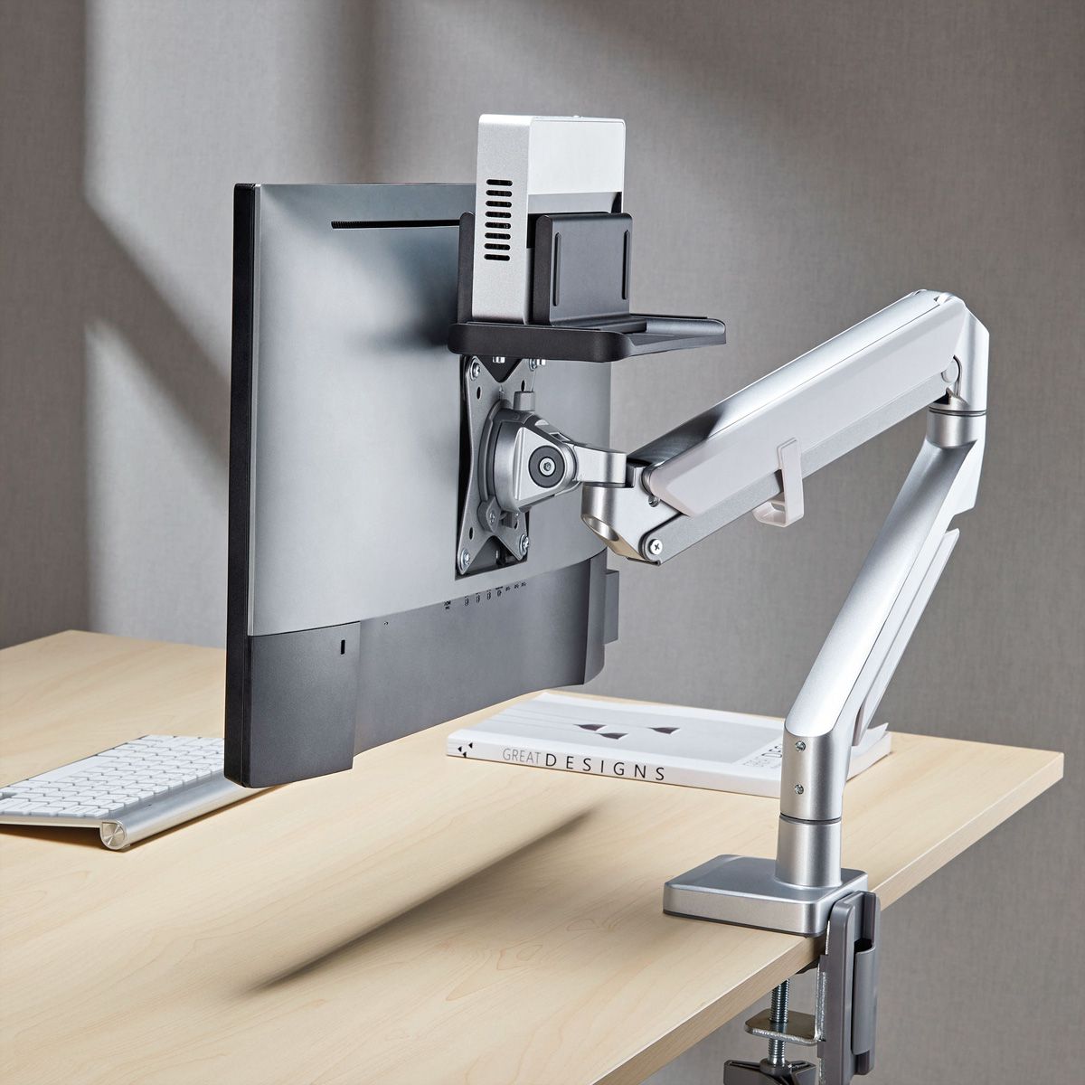 ROLINE Multifunctional CPU Mount, for Thin Clients, NUCs or Mini PCs