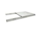 ROLINE 19-inch keyboard insert 1 U, 400 T lockable grey