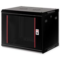 ROLINE 19" Wall Cabinet Basic Plus 9U, 600x450 BxT black