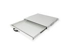 ROLINE 19-inch keyboard insert 1 U, 400 T lockable grey