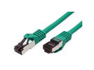 VALUE S/FTP Patch Cord Cat.8 (Class I), stranded, LSOH, green, 1 m