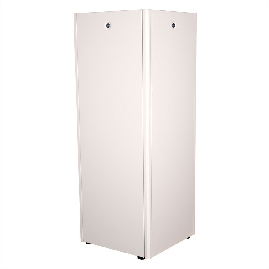ROLINE 19-inch network cabinet Basic 32 U, 600x600 WxD glass door grey