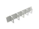 ROLINE 19-inch patch panel 2 U, 85x60mm grey