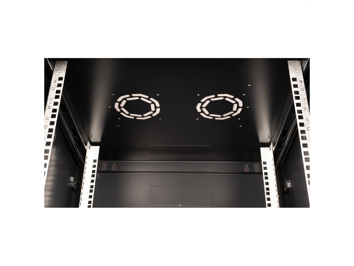 VALUE 19" Wall Cabinet 18U , 600x600mm, black