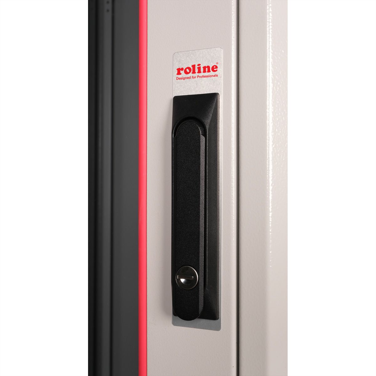 ROLINE 19-inch Network Cabinet Pro 22 U, 600x600 WxD glass door grey