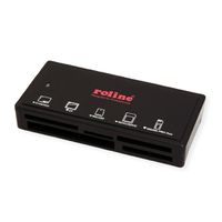 ROLINE USB 3.2 Gen 1 Multi Card Reader, external, black