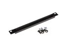 ROLINE 10-inch cable feed, with brush strip 0.5U black