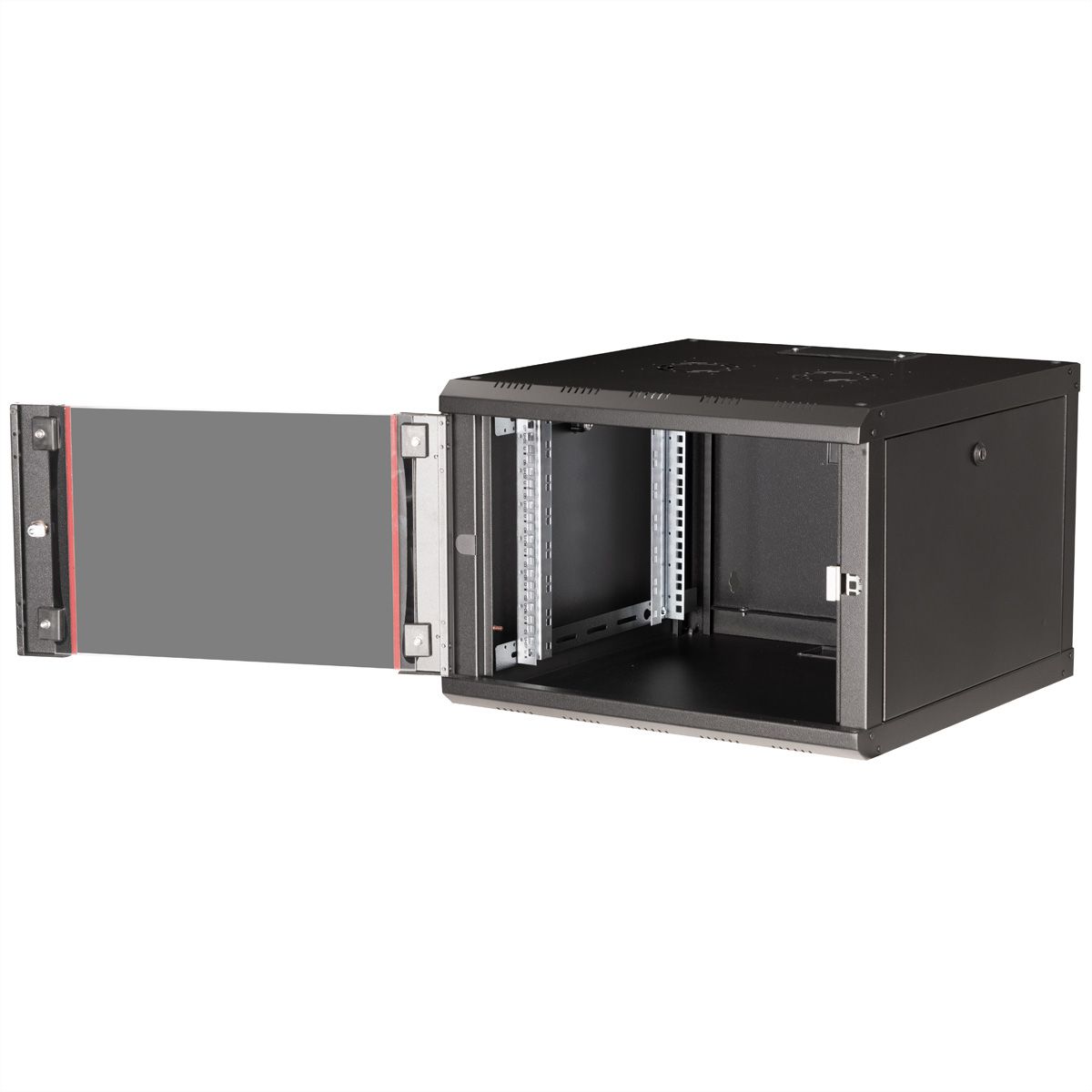 ROLINE 19-inch wall-mounted housing Pro 7 U, 600x600 WxD black