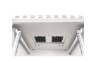 ROLINE 19-inch wall-mounted housing Pro 20 U, 600x600 WxD IP55 outdoor grey