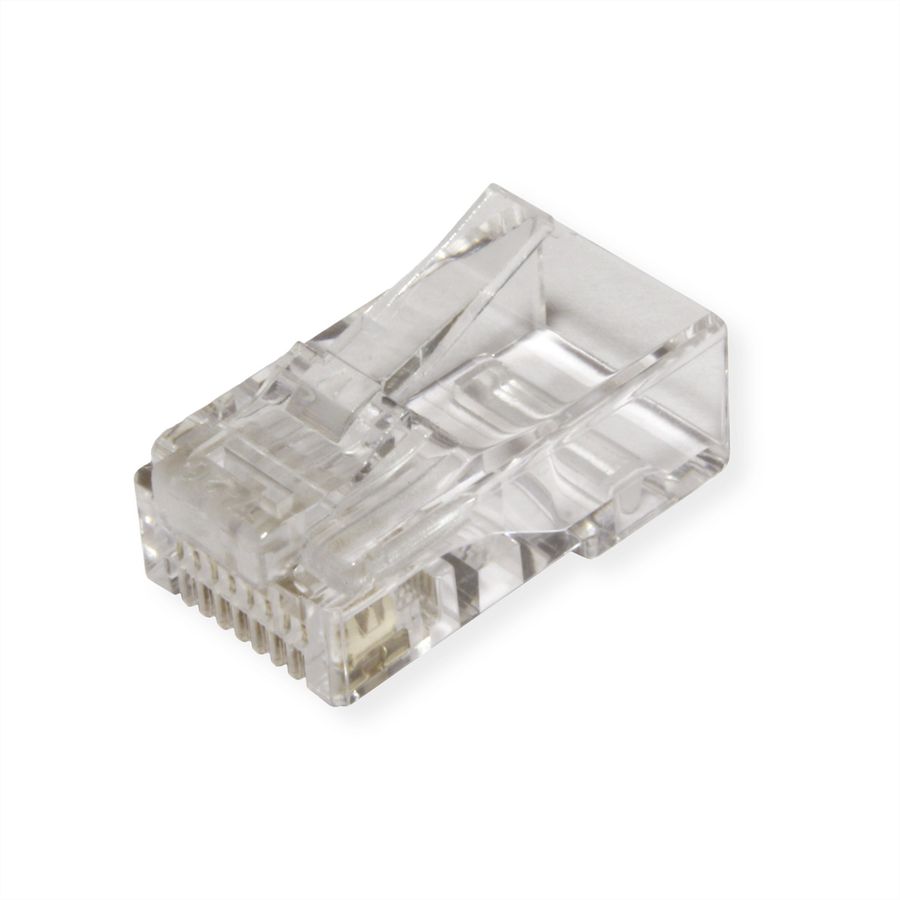 ROLINE Cat.6 (Class E) Modular Plug, UTP, for Stranded Wire, 10 pcs.