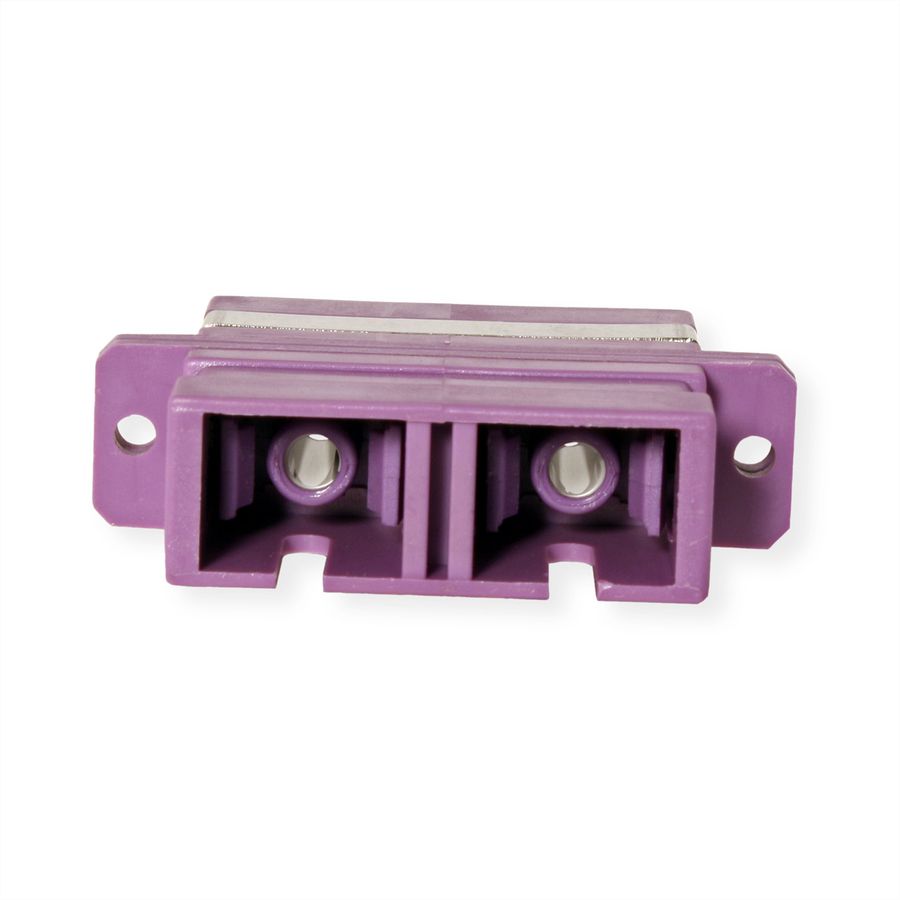 VALUE Fibre Optic Adapter SC/SC Duplex, OM4, PB
