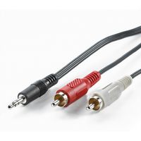 VALUE 3.5mm (M) - Cinch (2x M) Cable, 1.5 m