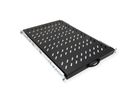 VALUE 19" 1U Extendable Sliding Shelf for Cabinets, 420 x 700 mm, max. load 25 kg