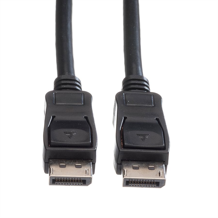VALUE DisplayPort Cable, DP-DP, M/M, black, 1 m